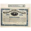 Image 1 : Mariposa Land & Mining Company Stock, Graded Extra Fine  (123673)