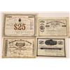 Image 1 : Four Different New Mexico Mining Stock Certificates  (113783)
