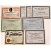 Image 1 : Group of Canadian Mining Stock Certificates  (109270)