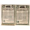 Image 1 : Two Yosemite Short Line Railway Company Bonds  (123449)