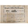 Image 1 : Manheim, Petersburg and Lancaster Turnpike or Plank Road Co.Stock 1852  (126782)