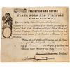 Image 1 : Frankford & Oxford Plank Road & Turnpike Co. Stock Certificate  (126048)