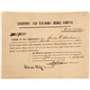 Image 1 : Lewistown & Tuscarora Bridge Company Stock Certificate  (126041)