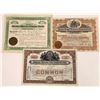 Image 1 : Three Different Automobile Company Stock Certificates  (107962)