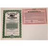 Image 1 : Two Aviation Certificates: San Francisco Airport Bond Plus Alaska Air Stock  (107973)