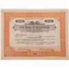 Image 1 : Bank of Hollywood Stock Certificate   (126011)