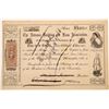 Image 1 : Advance Building & Loan Association Stock Certificate  (126007)
