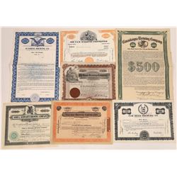 Brewing Stock Certificate Collection  (109320)