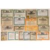 Image 1 : Hollywood Movie Stock Certificates  (126554)
