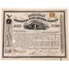Image 1 : American Merchants Union Express Co. Stock Certificate Signed by Fargo  (126073)