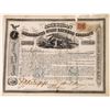 Image 1 : American Merchants Union Express Co. Stock Certificate Signed by Fargo  (126074)