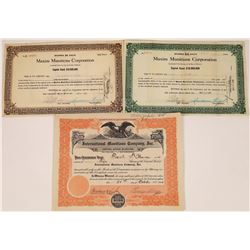 Munitions Stock Certificates 1918  (123509)