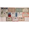 Image 1 : Las Vegas Gaming Companies Stock Certificate Group  (126352)