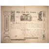 Image 1 : Kansas Territory, White Cloud City Certificate, 1857, issued to Louise Denver  (127047)