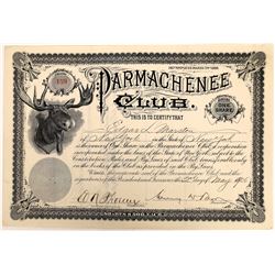 Parmachenee Club Stock Certificate  (126307)