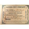Image 1 : Nebraska Territory, Lanier City Co Stock  (127116)