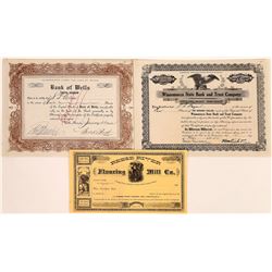 Three Non-Mining Nevada Stocks incl. Two Banking  (113792)
