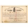 Image 1 : St. Johns Marine Telegraph Company Stock Certificate  (126394)