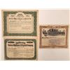 Image 1 : Continental Wireless Telephone & Telegraph Co. Stock Certificate Trio  (126406)