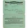Image 1 : Butte, Anaconda & Pacific Railway Company Annual Pass  (113293)