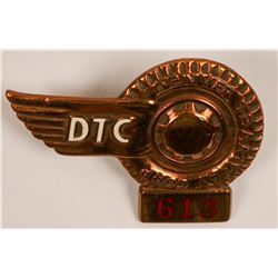 Denver Tramway Corporation Cap Badge  (113288)