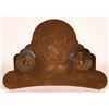 Image 2 : Santa Fe Railroad Conductor Hat Badge  (126639)