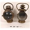 Image 1 : Pair of Brass Antique Lanterns  (125993)