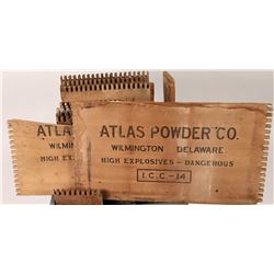Dynamite and Blasting Powder box sides and ends  (125269)