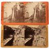 Image 1 : Long Toms used in Hydraulic Mining Stereoviews (123700)