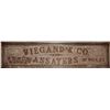 Image 1 : Wiegand & Company Original Sign - Iconic Comstock Assayer  (25301)