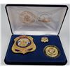 Image 1 : Metro Police 58th Inauguration Badge set.  (125342)