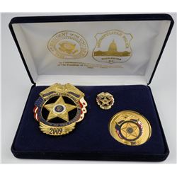 Metro Police DC 56th Inaugural Badge  (125359)