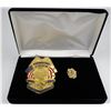 Image 1 : Protective Services 2009 Inaugural Badge  (125350)