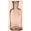 Image 2 : Apothecary Bottle and Advertisement Broadside - Pair Lot  (122323)