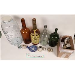 Antique Bottle Lot with Cal Drugstores  (126720)