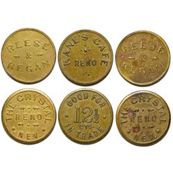 Nevada Bottle Tokens  (88878)