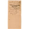 Image 1 : T.R. Cheatham Druggist & Pharmacist Billhead  (113364)