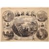 Image 1 : Firefighting Related Woodcut Prints from Harper's Weekly - Lot of 4  (122320)