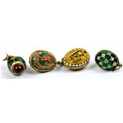 Russian Cloisonne Pendants  (126691)