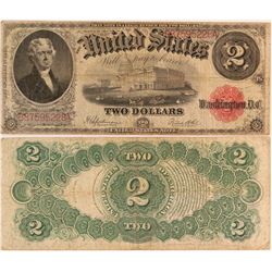 Series of 1917 U.S. $2 Note  (124437)