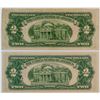 Image 2 : Small Size Legal Tender U.S. $2 Bills  (124439)