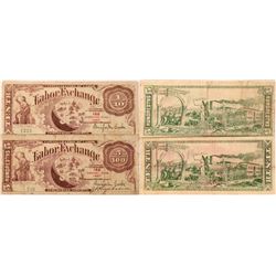 Capitalization of Labor, 1/10 and 5/100 Scrips  (123601)