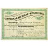 Image 1 : National Bureau of Engraving Stock Certificate, 1888  (118717)