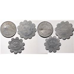 Palace Saloon & Other Tucson Tokens  (117916)