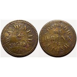 W.A. McNeil token  (119538)