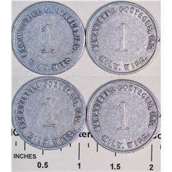 Wisconsin Prison Tokens  (125755)