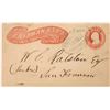 Image 1 : Freeman & Co's Express Stamped Envelope to W. C. Ralston in San Francisco  (123805)