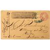Image 1 : Red Bluff Wells Fargo Stamped Envelope, 1862  (123804)