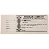 Image 1 : Beekman's Express receipt Datelined Jacksonville, O. T.  (123738)