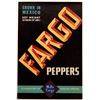 Image 1 : Wells Fargo Peppers Label  (127059)